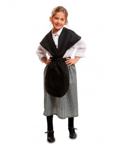 Disfraz castañera para niña