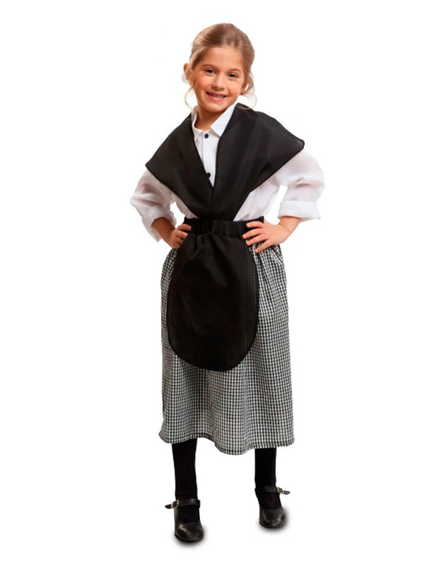 Disfraz castañera para niña