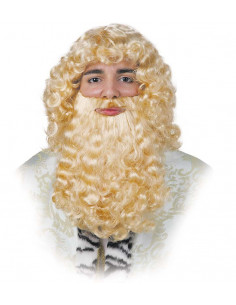 Peluca para Rey Mago rubia
