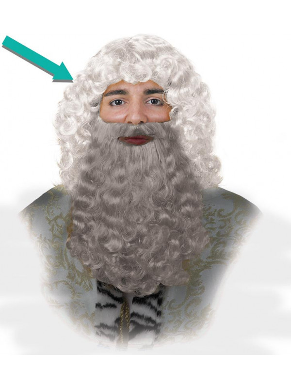 Peluca para Rey Mago