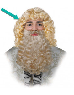 Peluca para Rey Mago