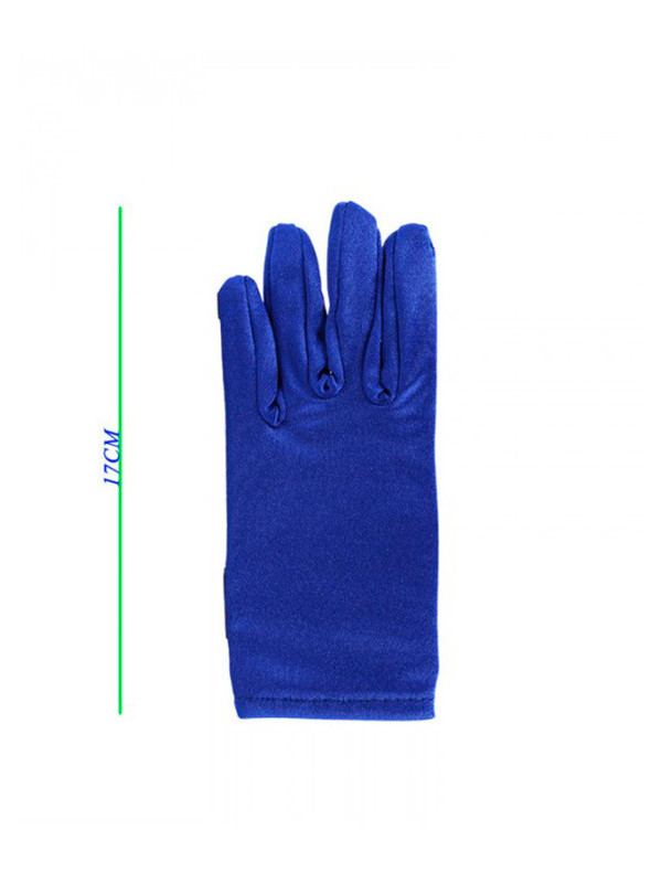 Guante infantil de colores azul