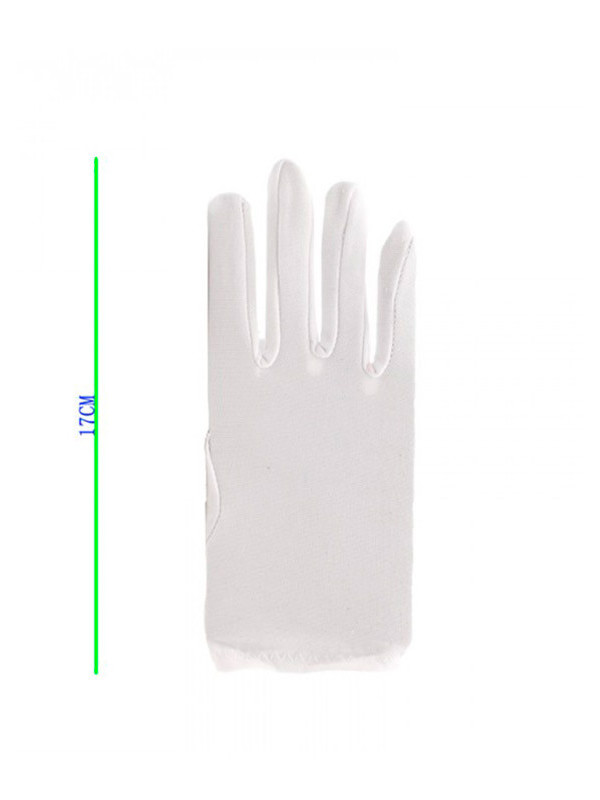 Guante infantil de colores blanco