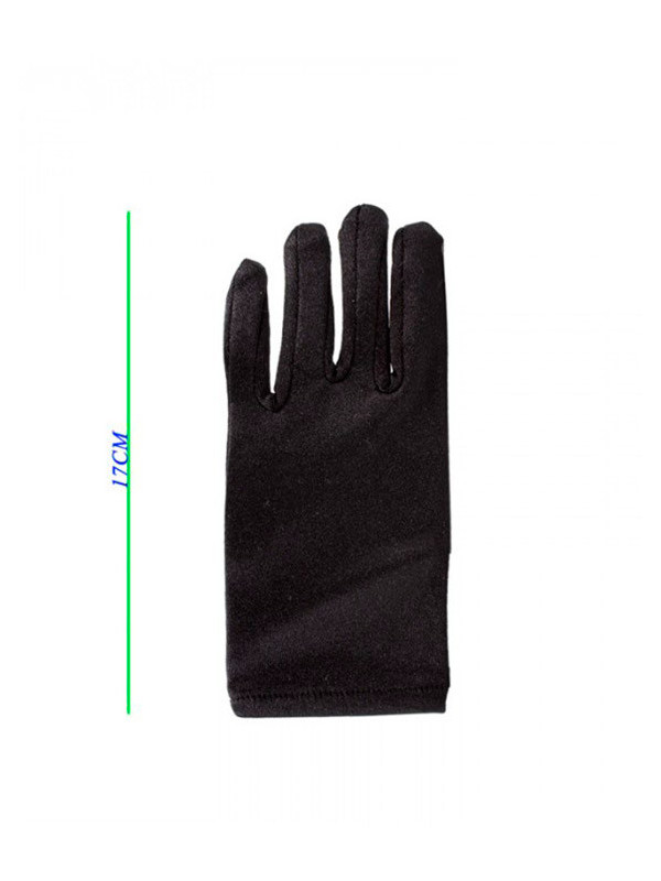 Guante infantil de colores negro