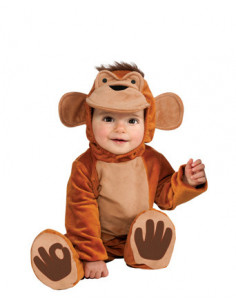 Disfraz mono para bebé