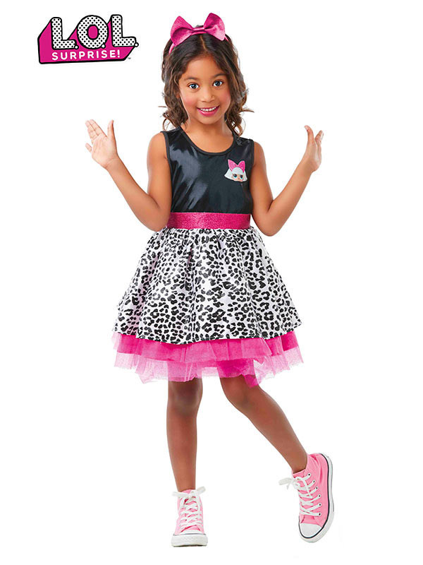 Disfraz Diva Lol para niña