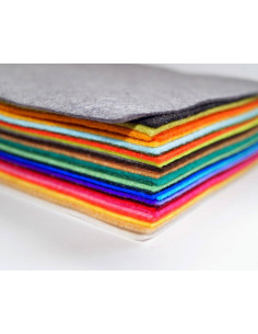 Fieltro de colores 180gr