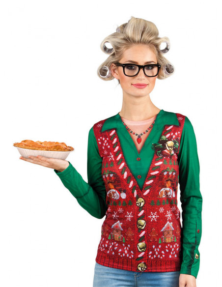 Camiseta de Navidad para mujer