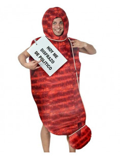 Disfraz de chorizo para hombre