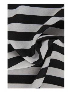 Strech estampado con líneas de 2cm de ancho