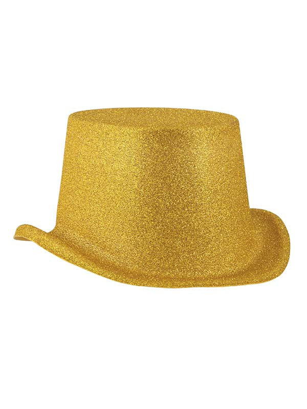 Chistera infantil glitter Eva oro