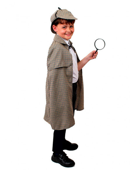 Set Sherlock infantil espalda