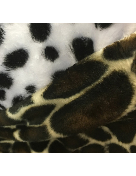 Tejido mutón estampado