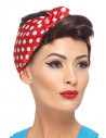 Peluca Años 40 con pañuelo