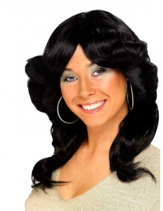 Peluca años 70 mujer rubia 2