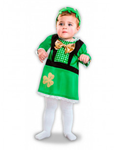Disfraz San Patricio bebé niña