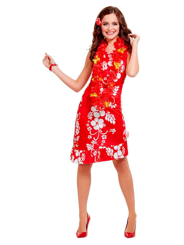 Disfraz de hawaiana