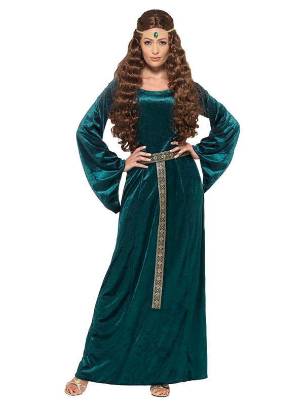 Disfraz Dama Medieval en talla grande para mujer