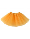 Tutú metalizado infantil oro