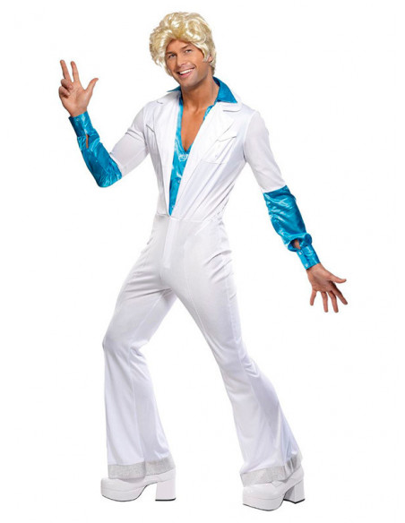 Disfraz disco Abba para hombre