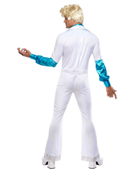 Disfraz disco Abba para hombre espalda