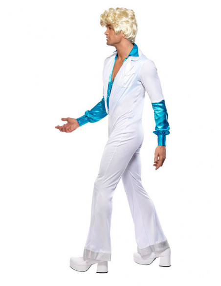 Disfraz disco Abba para hombre lateral