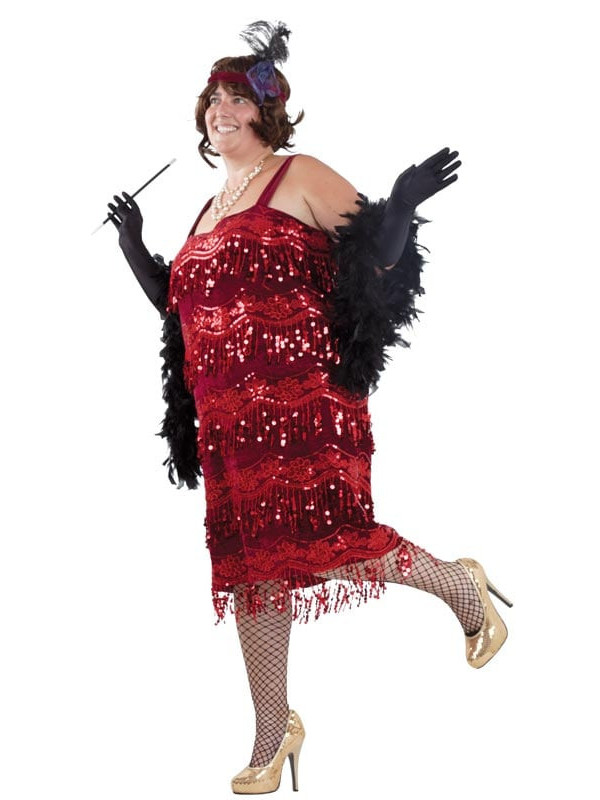 Disfraz charleston talla grande