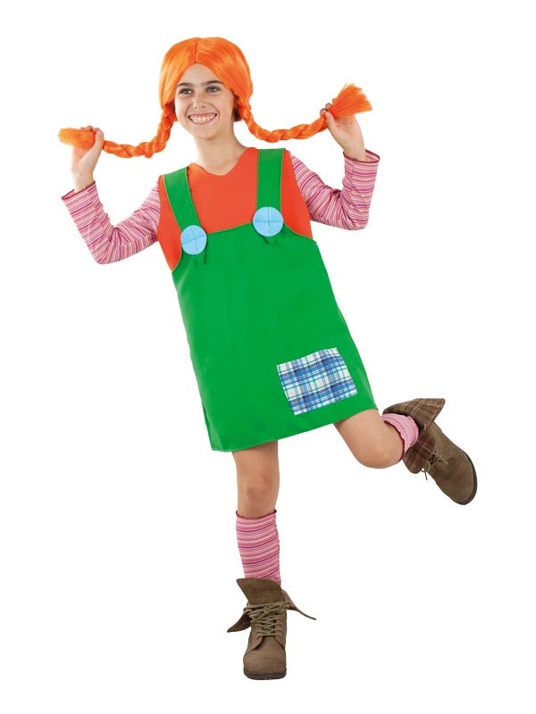 Disfraz de niña traviesa infantil estampado