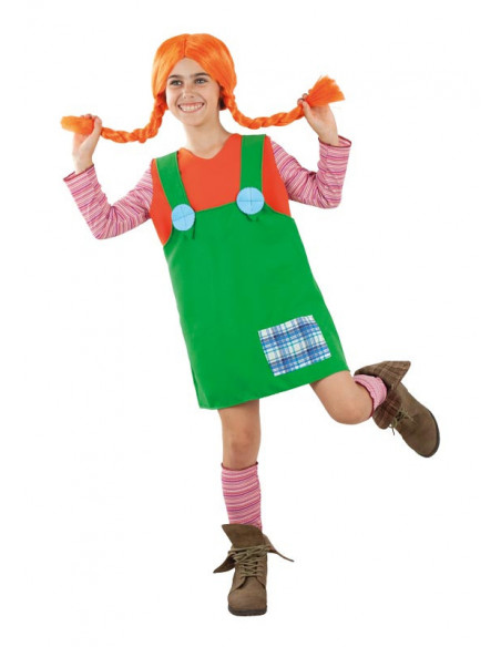 Disfraz de niña traviesa infantil estampado