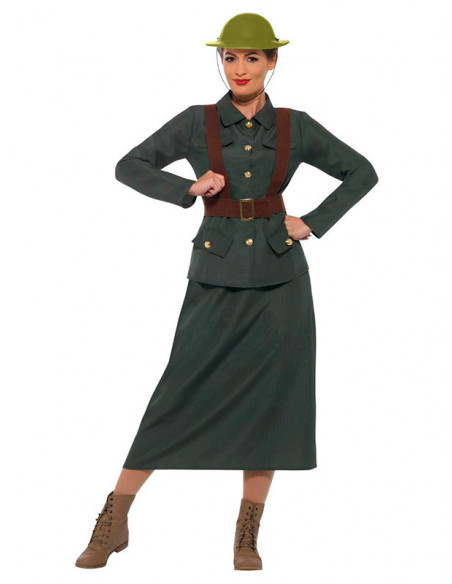 Disfraz de la armada Británica mujer adulto