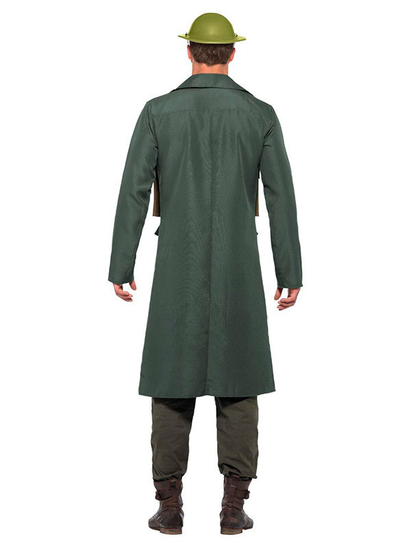 Disfraz de la Armada Británica hombre espalda