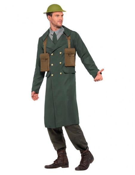 Disfraz de la Armada Británica hombre lateral