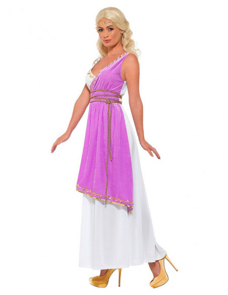Disfraz de Diosa Griega para mujer lateral