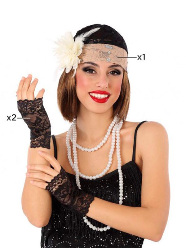 Set años 20 puntilla