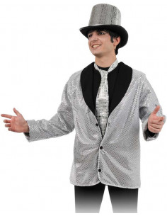 Chaqueta de lentejuelas adulto