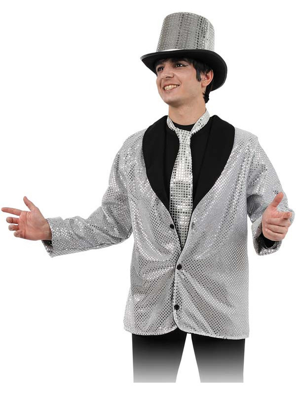 Chaqueta de lentejuelas adulto