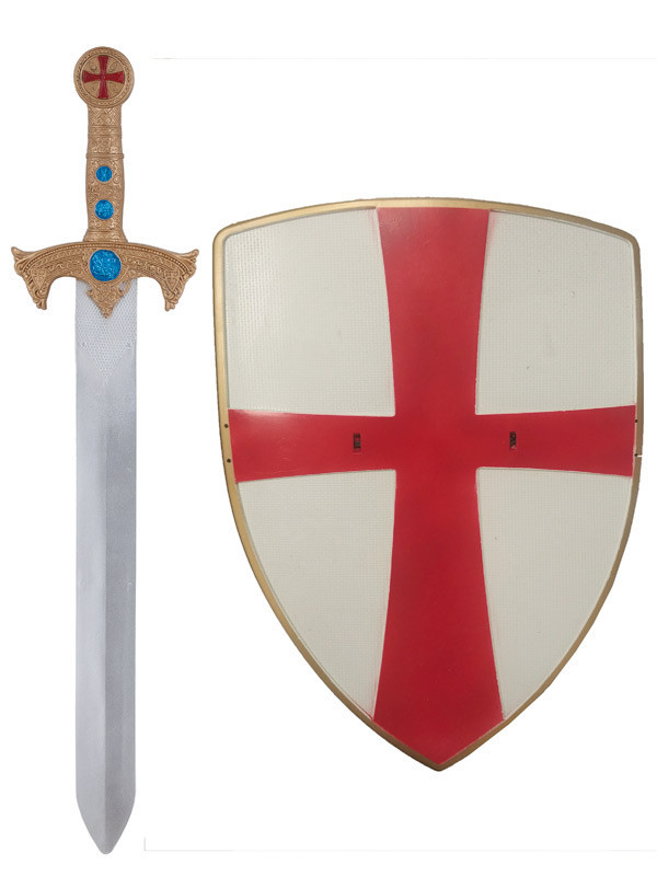 Escudo y espada caballero