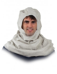 Capucha medieval para adulto