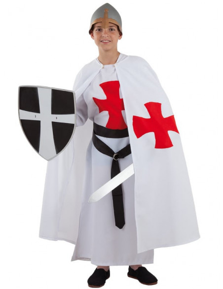 Disfraz templario medieval infantil