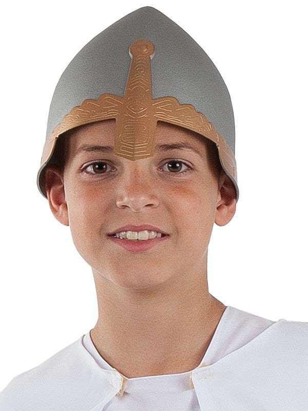 Casco medieval de combate