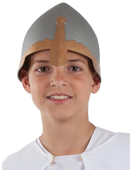 Casco medieval de combate