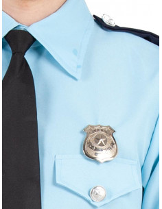 Placa metal policia 2