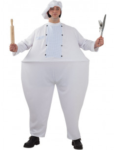 Disfraz cocinero gordo