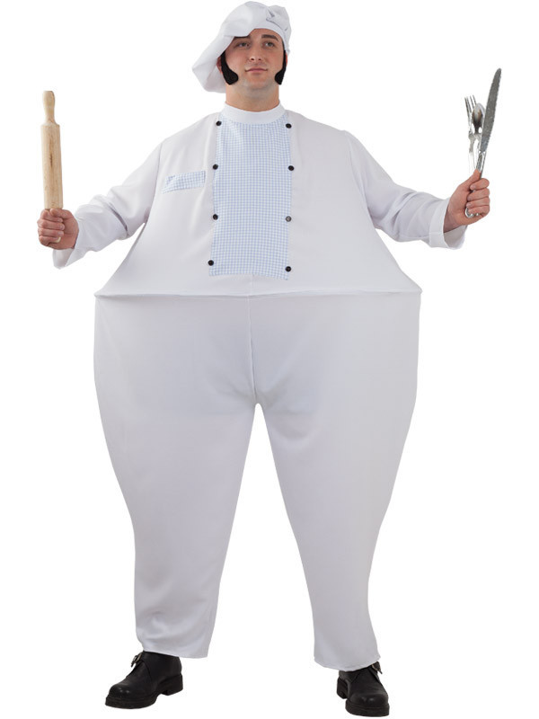 Disfraz cocinero gordo