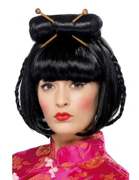 Peluca china corta