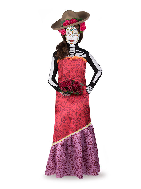 Disfraz Catrina Cassandra infantil