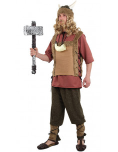 Disfraz de vikingo hombre
