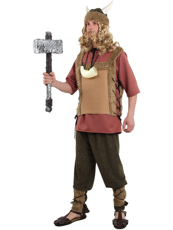 Disfraz de vikingo hombre