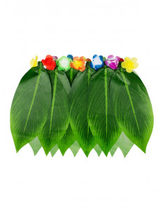 Falda hawaiana de hojas 2