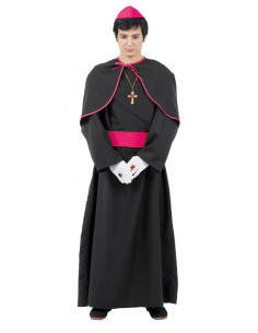 Disfraces de cura monseñor adulto